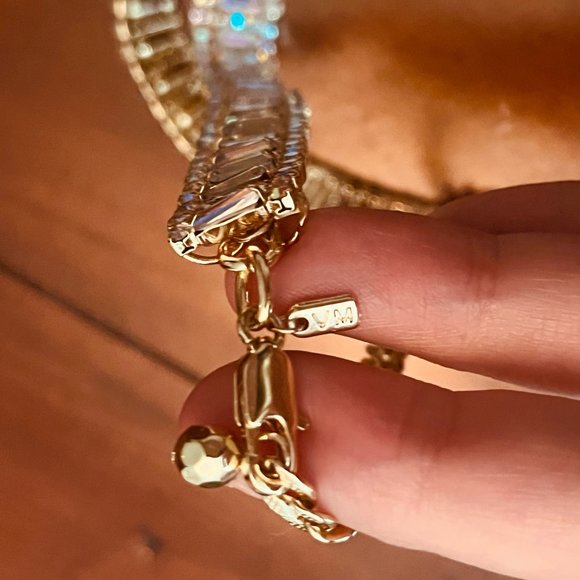 THE BRITTANY CHOKER, GOLD, VANESSA MOONEY - Picture 5 of 5